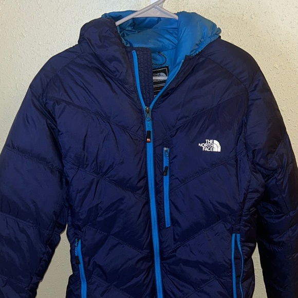The North Face Jackets & Blazers - The North Face Women’s Navy and Turquoise Puffer Jacket